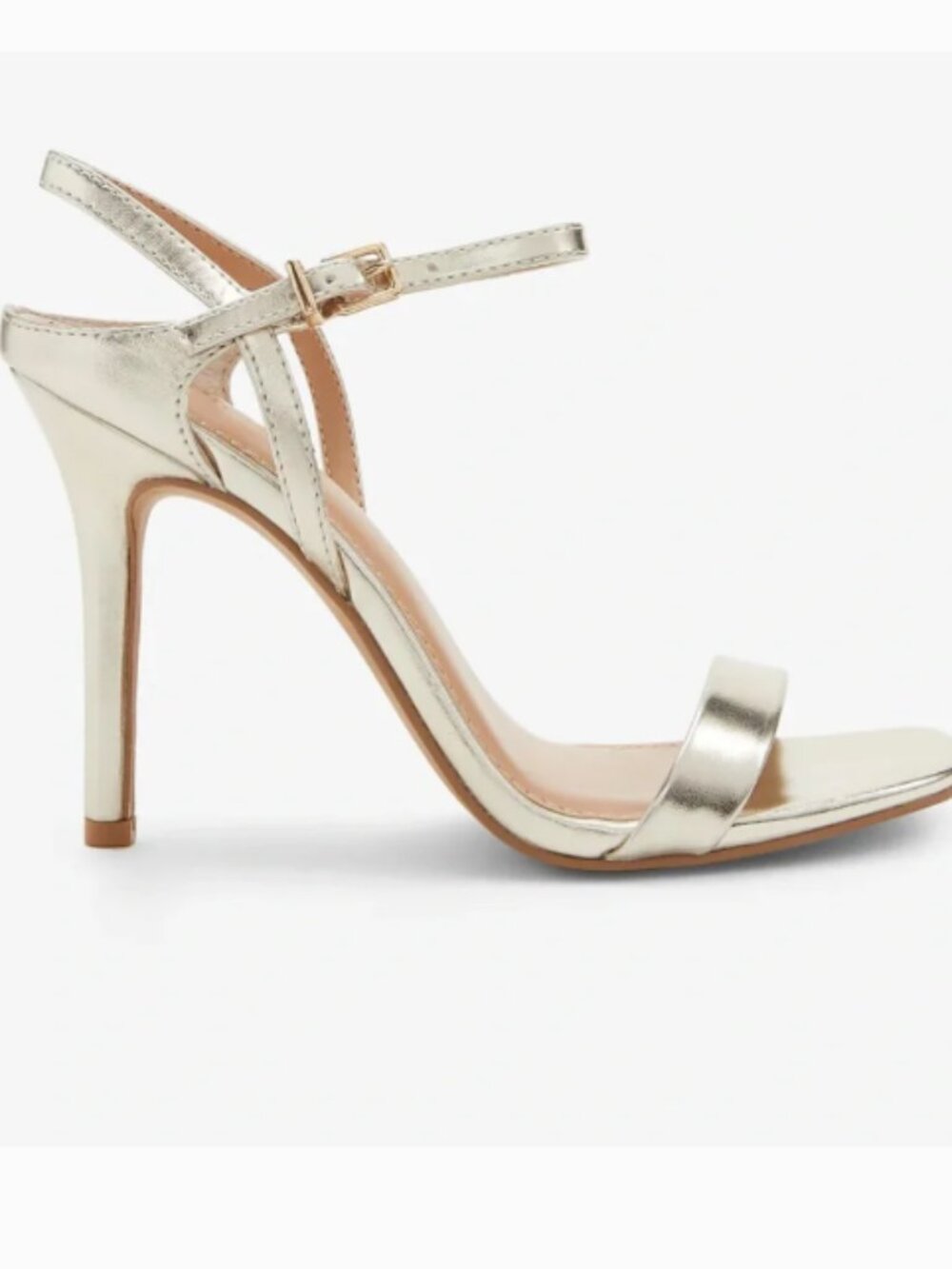 Express Women's Textured Low Back Heeled Sandals (10)